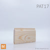 Planche murale en bois - Patron 17 - Lambris 5/8 x 3-1/4 - Pin rouge noueux | Wood siding paneling - Standard pattern 17 - 5/8 x 3-1/4 - Knotty red pine