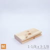 Plancher de galerie en bois embouveté - 1-1/8 x 3-18 - Pin blanc noueux | Tongue & groove wood balcony flooring - 1-1/8 x 3-1/8 - Knotty white pine