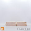 Plancher de galerie en bois embouveté - 1-1/8 x 3-18 - Pin blanc noueux | Tongue & groove wood balcony flooring - 1-1/8 x 3-1/8 - Knotty white pine