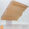 Corniche en bois - 1013 Sanctuaire - 3/4 x 5-3/8 - Pin blanc | Wood Crown Moulding - 1013 Sanctuaire - 3/4 x 5-3/8 - White Pine