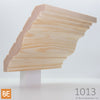Corniche en bois - 1013 Sanctuaire - 3/4 x 5-3/8 - Pin rouge sélect | Wood Crown Moulding - 1013 Sanctuaire - 3/4 x 5-3/8 - Select Red Pine