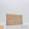 Cadrage en bois - 102B Colonial - 3/8 x 2-1/2 - Chêne rouge | Wood Casing - 102B Colonial - 3/8 x 2-1/2 - Red Oak