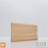 Cadrage en bois - 102B Colonial - 3/8 x 2-1/2 - Pin blanc jointé | Wood Casing - 102B Colonial - 3/8 x 2-1/2 - Jointed White Pine