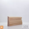 Cadrage en bois - 103 St-Laurent - 3/4 x 2-1/2 - Merisier | Wood Casing - 103 St-Laurent - 3/4 x 2-1/2 - Yellow Birch