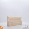 Cadrage en bois - 103 St-Laurent - 3/4 x 2-1/2 - Pin blanc jointé | Wood Casing - 103 St-Laurent - 3/4 x 2-1/2 - Jointed White Pine