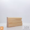 Cadrage en bois - 103 St-Laurent - 3/4 x 2-1/2 - Pin rouge sélect | Wood Casing - 103 St-Laurent - 3/4 x 2-1/2 - Select Red Pine