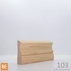 Cadrage en bois - 103 St-Laurent - 3/4 x 2-1/2 - Pin rouge sélect | Wood Casing - 103 St-Laurent - 3/4 x 2-1/2 - Select Red Pine