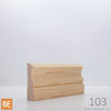 Cadrage en bois - 103 St-Laurent - 3/4 x 2-1/2 - Pin rouge sélect | Wood Casing - 103 St-Laurent - 3/4 x 2-1/2 - Select Red Pine