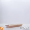 Moulure en T - 1030-12 - Transition pour plancher 12 mm - 5/8 x 1-5/8 - Érable | Wood T-moulding - 12 mm flooring transition - Maple