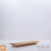 Moulure en T - 1030-8 - Transition pour plancher 8 mm - 1/2 x 1-5/8 - Chêne rouge | Wood T-moulding - 8 mm flooring transition - Red oak