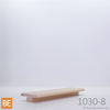 Moulure en T - 1030-8 - Transition pour plancher 8 mm - 1/2 x 1-5/8 - Érable | Wood T-moulding - 8 mm flooring transition - Maple