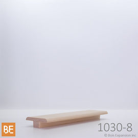 Moulure en T - 1030-8 - Transition pour plancher 8 mm - 1/2 x 1-5/8 - Érable | Wood T-moulding - 8 mm flooring transition - Maple