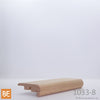 Nez de palier - 1033-8 - Transition pour plancher 8 mm - 3/4 x 2-1/2 - Merisier | Wood nosing - 8 mm flooring transition - Yellow birch