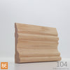 Cadrage en bois - 104 Québécois - 3/4 x 3-1/2 - Chêne rouge | Wood Casing - 104 Québécois - 3/4 x 3-1/2 - Red Oak