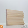 Cadrage en bois - 104 Québécois - 3/4 x 3-1/2 - Pin blanc jointé | Wood Casing - 104 Québécois - 3/4 x 3-1/2 - Jointed White Pine