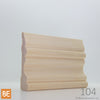 Cadrage en bois - 104 Québécois - 3/4 x 3-1/2 - Pin blanc jointé | Wood Casing - 104 Québécois - 3/4 x 3-1/2 - Jointed White Pine
