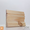 Cadrage en bois - 104 Québécois - 3/4 x 3-1/2 - Pin blanc noueux | Wood Casing - 104 Québécois - 3/4 x 3-1/2 - Knotty white Pine