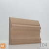 Cadrage MDF - 104 Québécois - 5/8 x 3-5/16 - Uni | MDF Casing - 104 Québécois - 5/8 x 3-5/16 - Plain