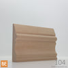 Cadrage MDF - 104 Québécois - 5/8 x 3-5/16 - Uni | MDF Casing - 104 Québécois - 5/8 x 3-5/16 - Plain