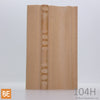 Cadrage MDF - 104H Québécois - 5/8 x 3-5/16 - Embossé | MDF Casing - 104H Québécois - 5/8 x 3-5/16 - Embossed