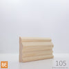 Cadrage en bois - 105 Château - 3/4 x 2-3/4 - Pin rouge sélect | Wood Casing - 105 Château - 3/4 x 2-3/4 - Select Red Pine