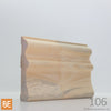Cadrage en bois - 106 Canadien - 3/4 x 3-1/2 - Pin blanc jointé | Wood Casing - 106 Canadian - 3/4 x 3-1/2 - Jointed White Pine