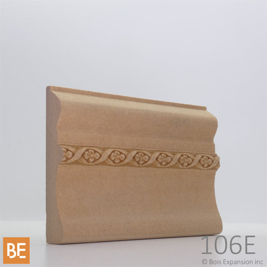 Cadrage en fibre de bois - 106MDF Canadien - 5/8" x 3-1/2"