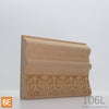 Cadrage en MDF - 106L Canadien - 5/8 x 3-1/2 - Embossé | MDF Casing - 106L Canadian - 5/8 x 3-1/2 - Embossed