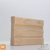 Cadrage en bois - 107 Moderne - 3/4 x 3-1/2 - Pin blanc jointé | Wood Casing - 107 Modern - 3/4 x 3-1/2 - Jointed White Pine