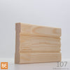 Cadrage en bois - 107 Moderne - 3/4 x 3-1/2 - Pin blanc jointé | Wood Casing - 107 Modern - 3/4 x 3-1/2 - Jointed White Pine