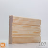 Cadrage en bois - 107 Moderne - 3/4 x 3-1/2 - Pin sélect rouge | Wood Casing - 107 Modern - 3/4 x 3-1/2 - Select Red Pine