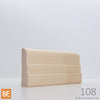 Cadrage en bois - 108 Pyramide - 3/4 x 2-1/2 - Pin blanc jointé | Wood Casing - 108 Pyramid - 3/4 x 2-1/2 - Jointed White Pine