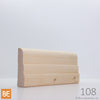 Cadrage en bois - 108 Pyramide - 3/4 x 2-1/2 - Pin blanc noueux | Wood Casing - 108 Pyramid - 3/4 x 2-1/2 - Knotty White Pine