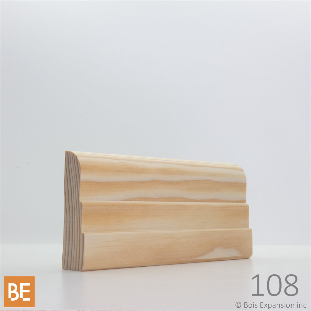 Cadrage en bois - 108 Pyramide - 3/4 x 2-1/2 - Pin rouge sélect | Wood Casing - 108 Pyramid - 3/4 x 2-1/2 - Select Red Pine