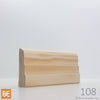 Cadrage en bois - 108 Pyramide - 3/4 x 2-1/2 - Pin rouge sélect | Wood Casing - 108 Pyramid - 3/4 x 2-1/2 - Select Red Pine