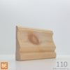 Cadrage en bois - 110 Sanctuaire - 3/4 x 3-1/4 - Pin blanc noueux | Wood Casing - 110 Sanctuaire - 3/4 x 3-1/4 - Knotty White Pine