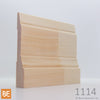 Cadrage en bois - 1114 Français - 3/4 x 4-1/2 - Pin blanc jointé | Wood Casing - 1114 French - 3/4 x 4-1/2 - Jointed White Pine
