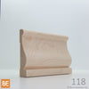 Cadrage en bois - 118 - 3/4 x 3-1/2 - Érable | Wood Casing - 118 - 3/4 x 3-1/2 - Maple