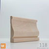 Cadrage en bois - 118 - 3/4 x 3-1/2 - Érable | Wood Casing - 118 - 3/4 x 3-1/2 - Maple