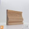 Cadrage en bois - 118 - 3/4 x 3-1/2 - Merisier | Wood Casing - 118 - 3/4 x 3-1/2 - Yellow Birch