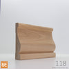 Cadrage en bois - 118 - 3/4 x 3-1/2 - Merisier | Wood Casing - 118 - 3/4 x 3-1/2 - Yellow Birch