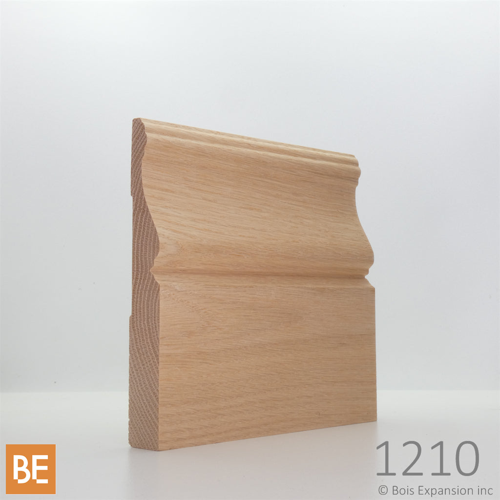 Plinthe en bois - 1210 Sanctuaire - 3/4 x 5-1/4 - Chêne | Wood Baseboard - 1210 Sanctuaire - 3/4 x 5-1/4 - Red Oak