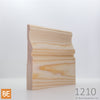 Plinthe en bois - 1210 Sanctuaire - 3/4 x 5-1/4 - Pin rouge sélect | Wood Baseboard - 1210 Sanctuaire - 3/4 x 5-1/4 - Select Red Pine