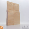 Plinthe en bois - 1214 Française - 3/4 x 7-1/4 - Pin blanc jointé | Wood baseboard - 1214 French - 3/4 x 7-1/4 - Jointed white pine