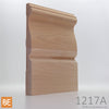 Plinthe en bois - 1217A Anglaise - 3/4 x 7-1/4 - Merisier | Wood crown moulding - 1217A English - 3/4 x 7-1/4 - Yellow birch