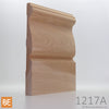 Plinthe en bois - 1217A Anglaise - 3/4 x 7-1/4 - Merisier | Wood crown moulding - 1217A English - 3/4 x 7-1/4 - Yellow birch