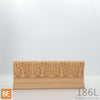 Cimaise en fibre de bois embossé - 186L Feuilles d'acanthe - 5/8 x 2-1/8 - MDF | Embossed MDF chair rail - 186L Acanthus leaves - 5/8 x 2-1/8 - Fiberboard