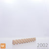 Moulure torsadée en bois - 2002 Corde - 9/32 x 11/16 - Érable | Wood rope moulding - 2002 - 9/32 x 11/16 - Maple