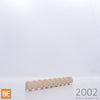 Moulure torsadée en bois - 2002 Corde - 9/32 x 11/16 - Tilleul | Wood rope moulding - 2002 - 9/32 x 11/16 - Basswood