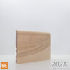 Plinthe en bois réversible - 202A côté Régulier - 3/8 x 3-1/2 - Merisier | Reversible Wood Baseboard - 202A Regular side - 3/8 x 3-1/2 - Yellow Birch